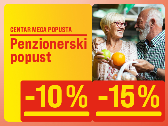 POSEBAN MESEČNI POPUST ZA PENZIONERE