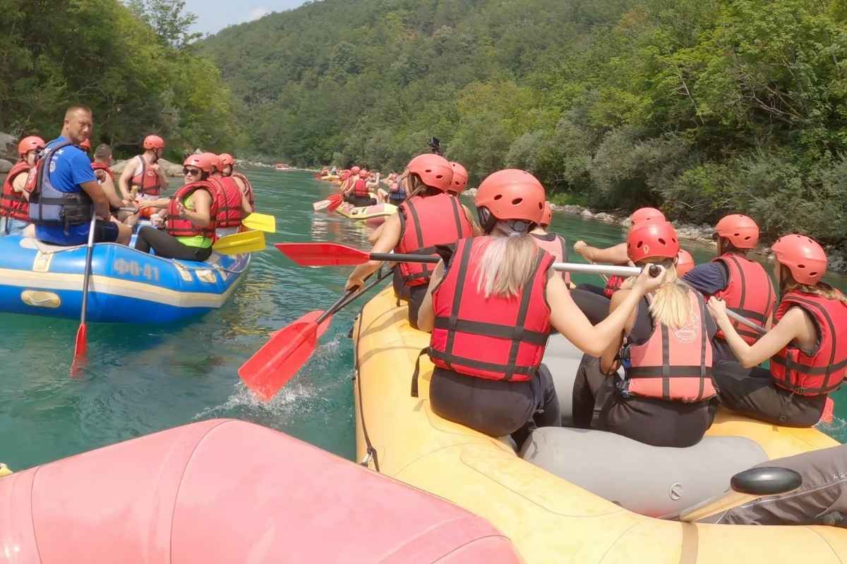 spuštanje raftinga tarom